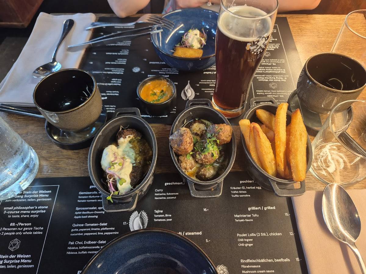 Menu di Alchemist 