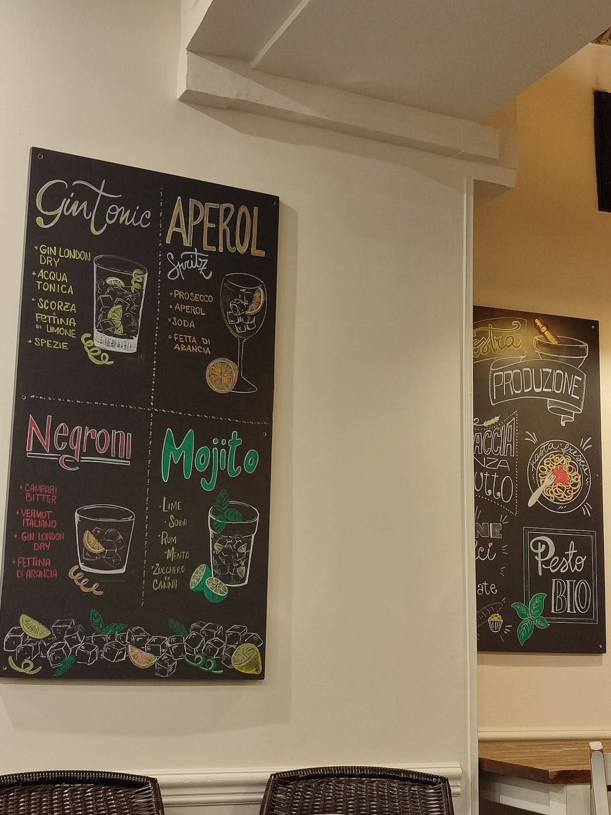 Menu di Basilico Caffè 