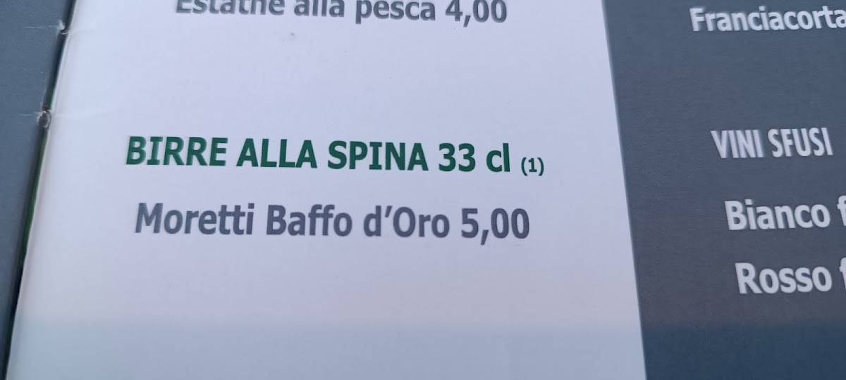 Menu di Basilico 