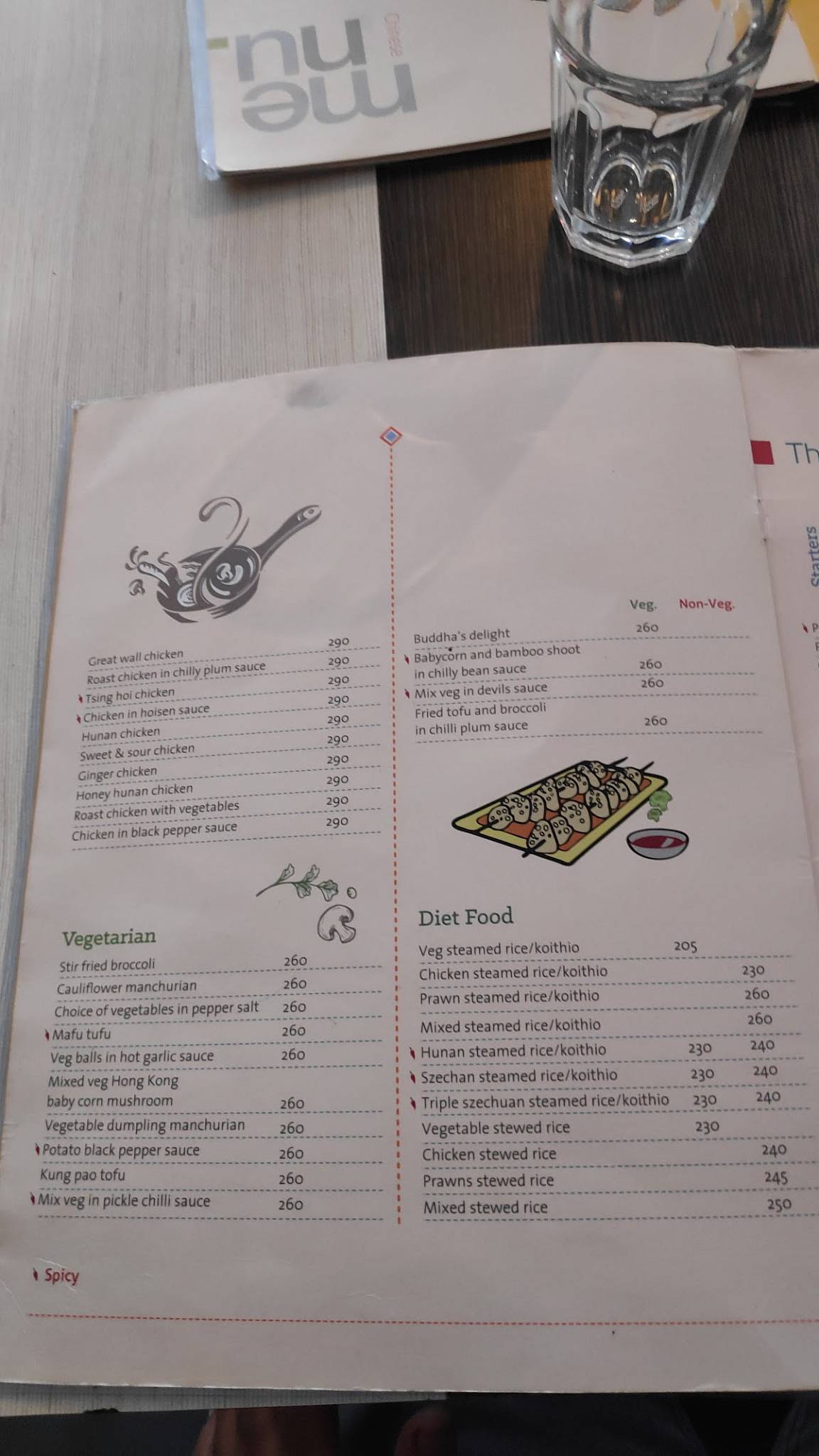 Beijing Bites - Koramangala menu
