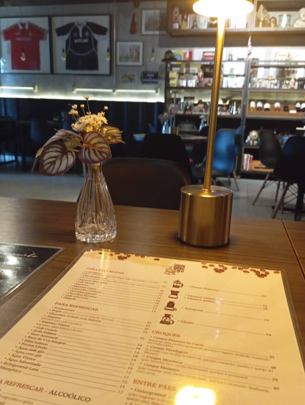 Gramophone Café cardápio