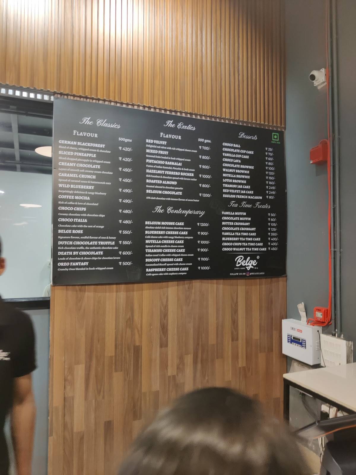 Belge Cakes & More - Kharadi menu