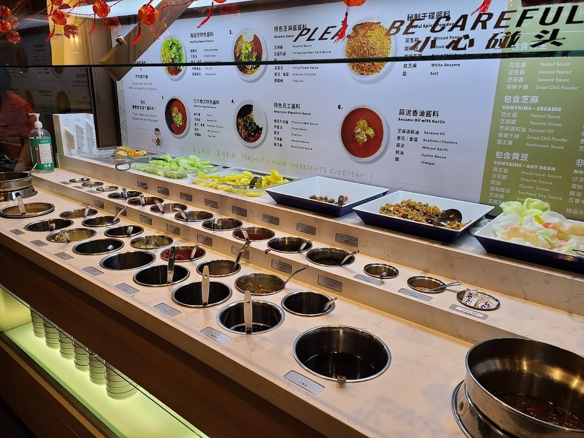 Menu at Haidilao Hot Pot Bellevue restaurant, Bellevue