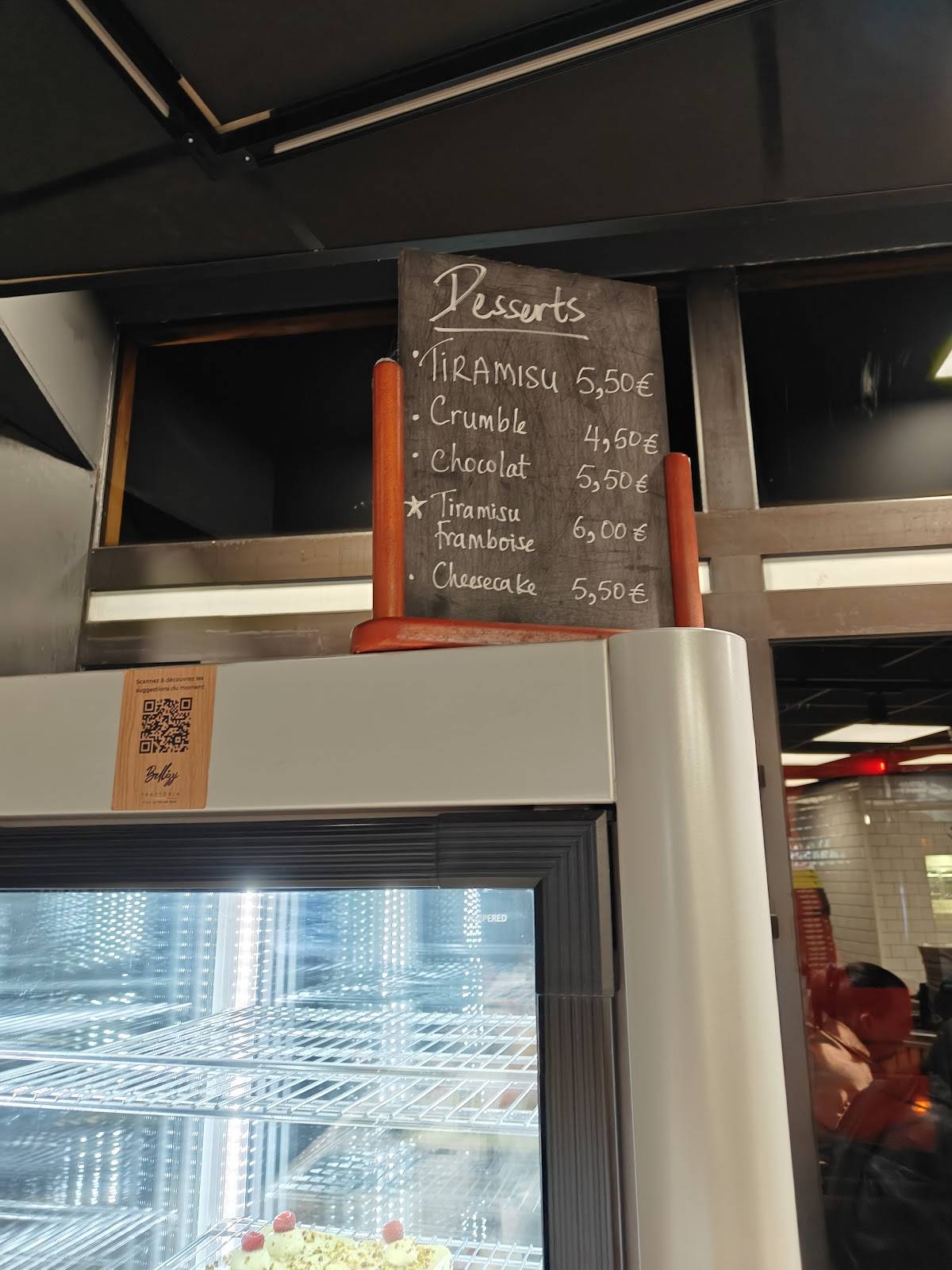 Menu de Bellizzi Pizzeria Roubaix