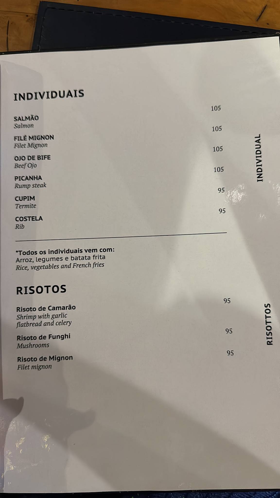 Bendito - Bar e Restaurante cardápio