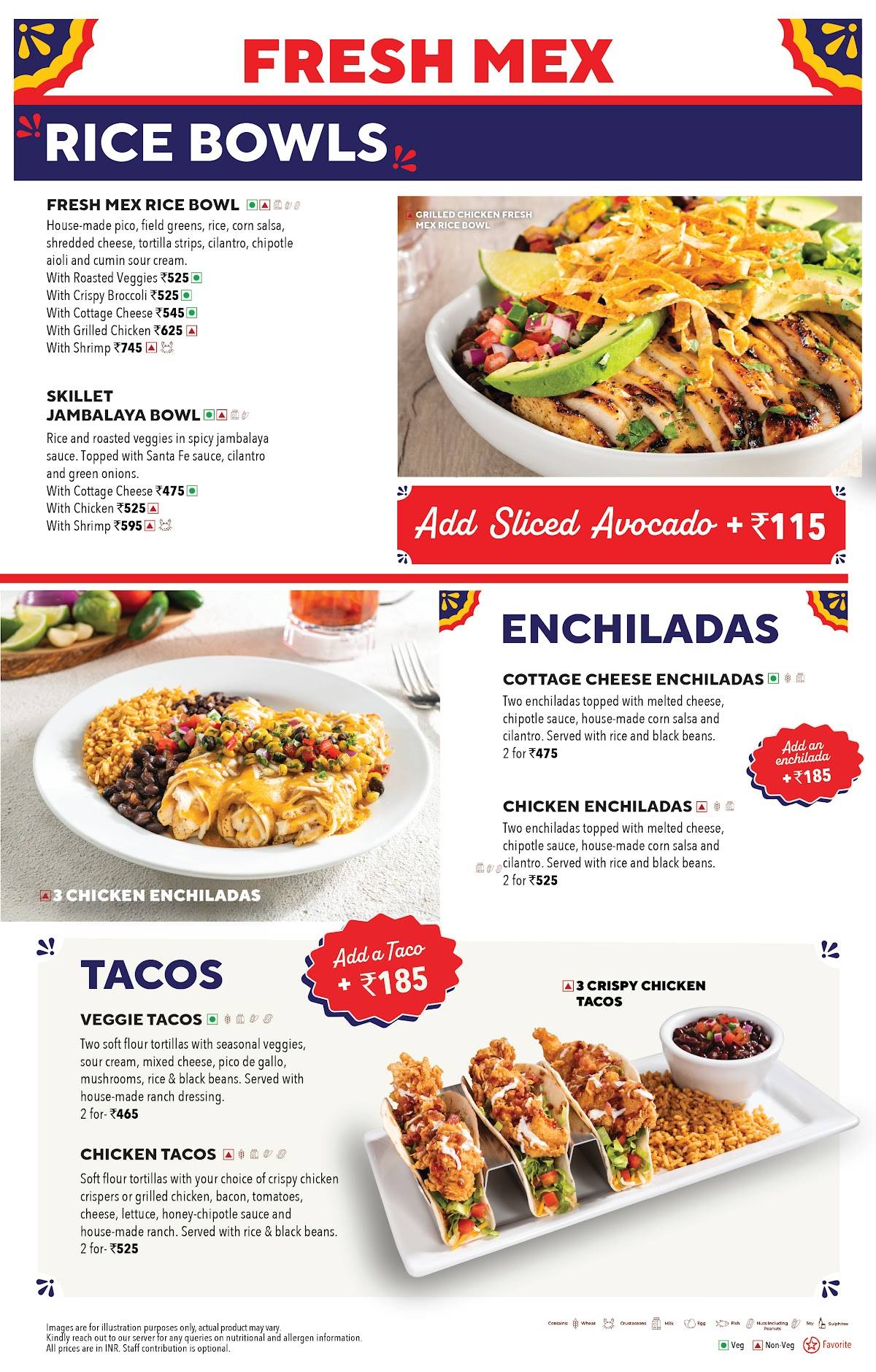 Chili's Grill & Bar menu