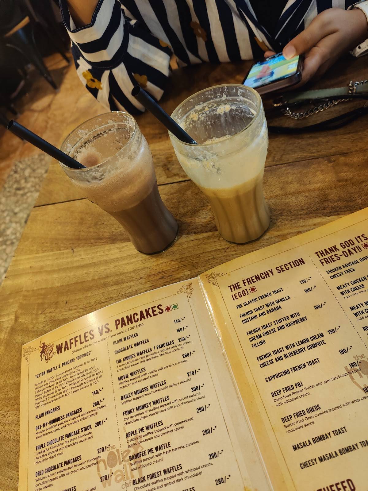 The Hole In The Wall Indiranagar menu