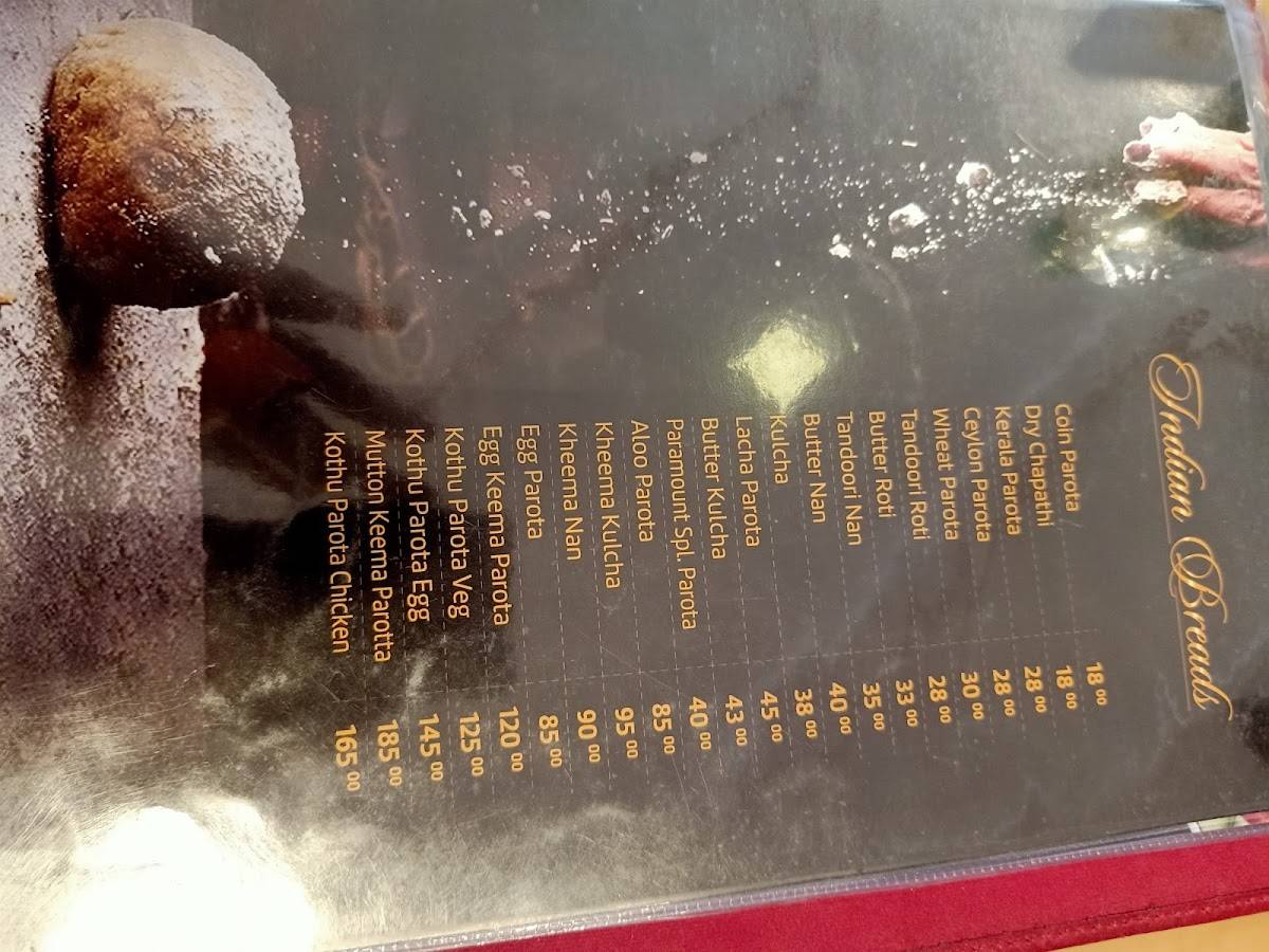 BROUN Hotel menu