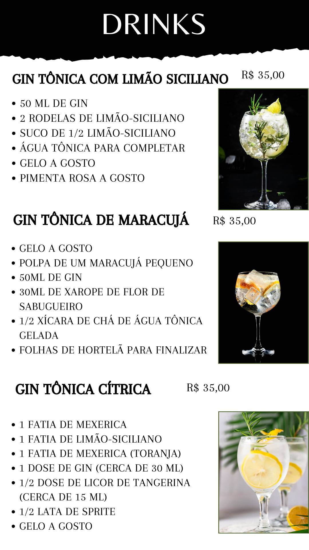 Best pub cardápio