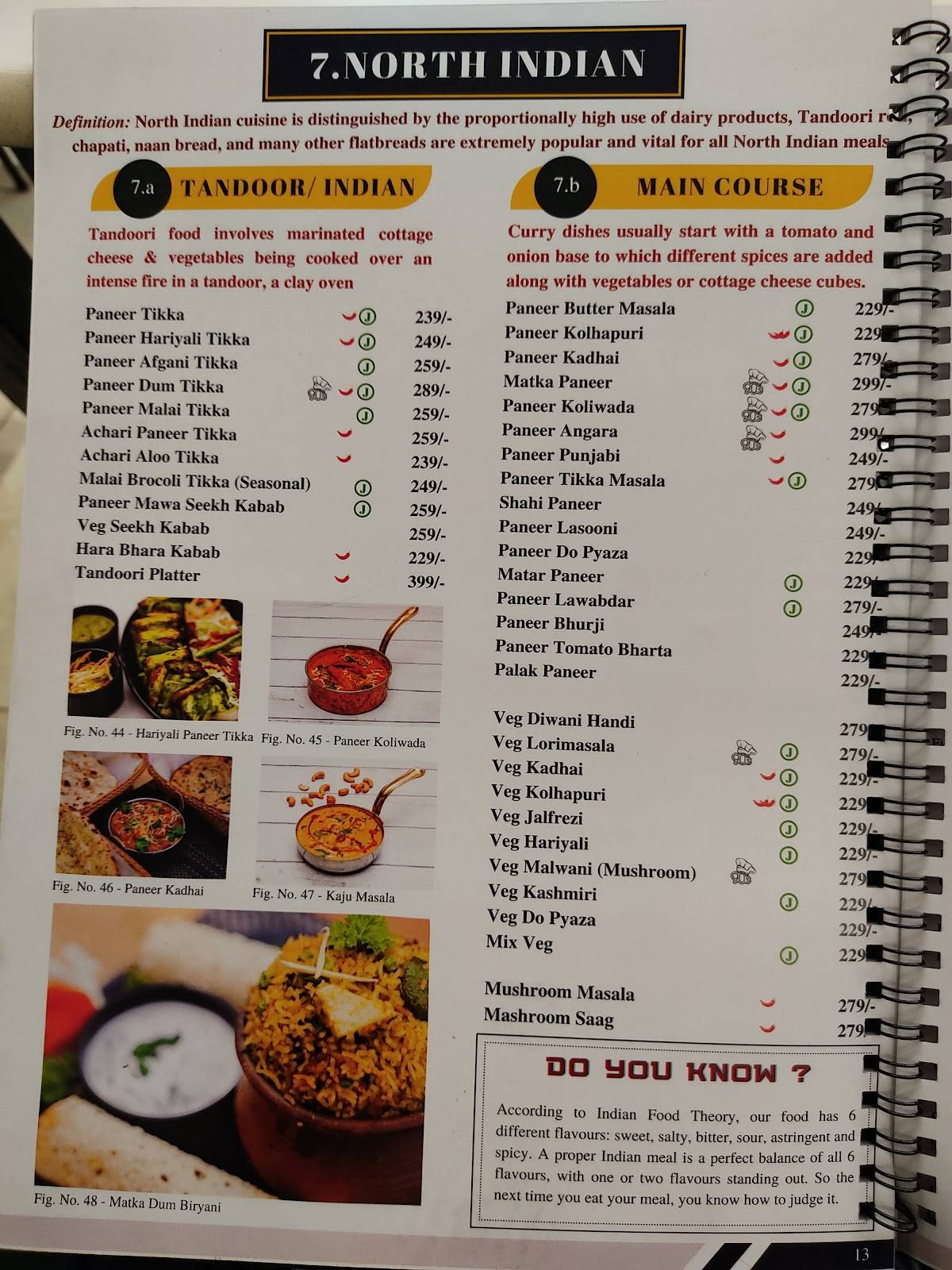 The 90s Café - Chapter 2 menu