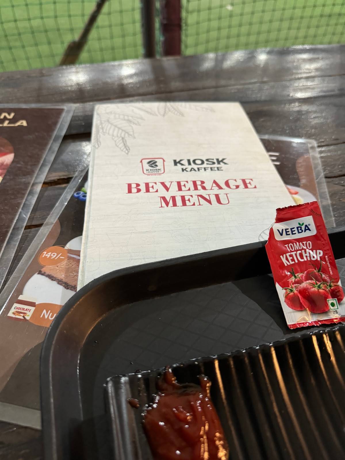 KIOSK KAFFEE menu