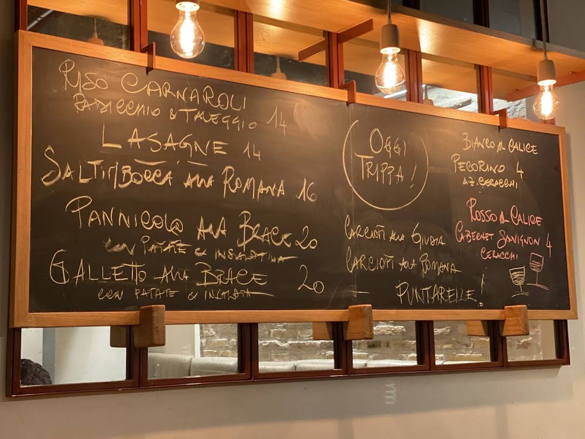 Menu di Bibi Brace & Cucina 