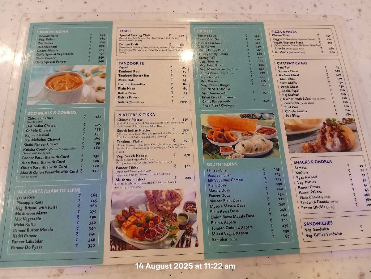 Bikanervala JP Nagar, Gajraula menu