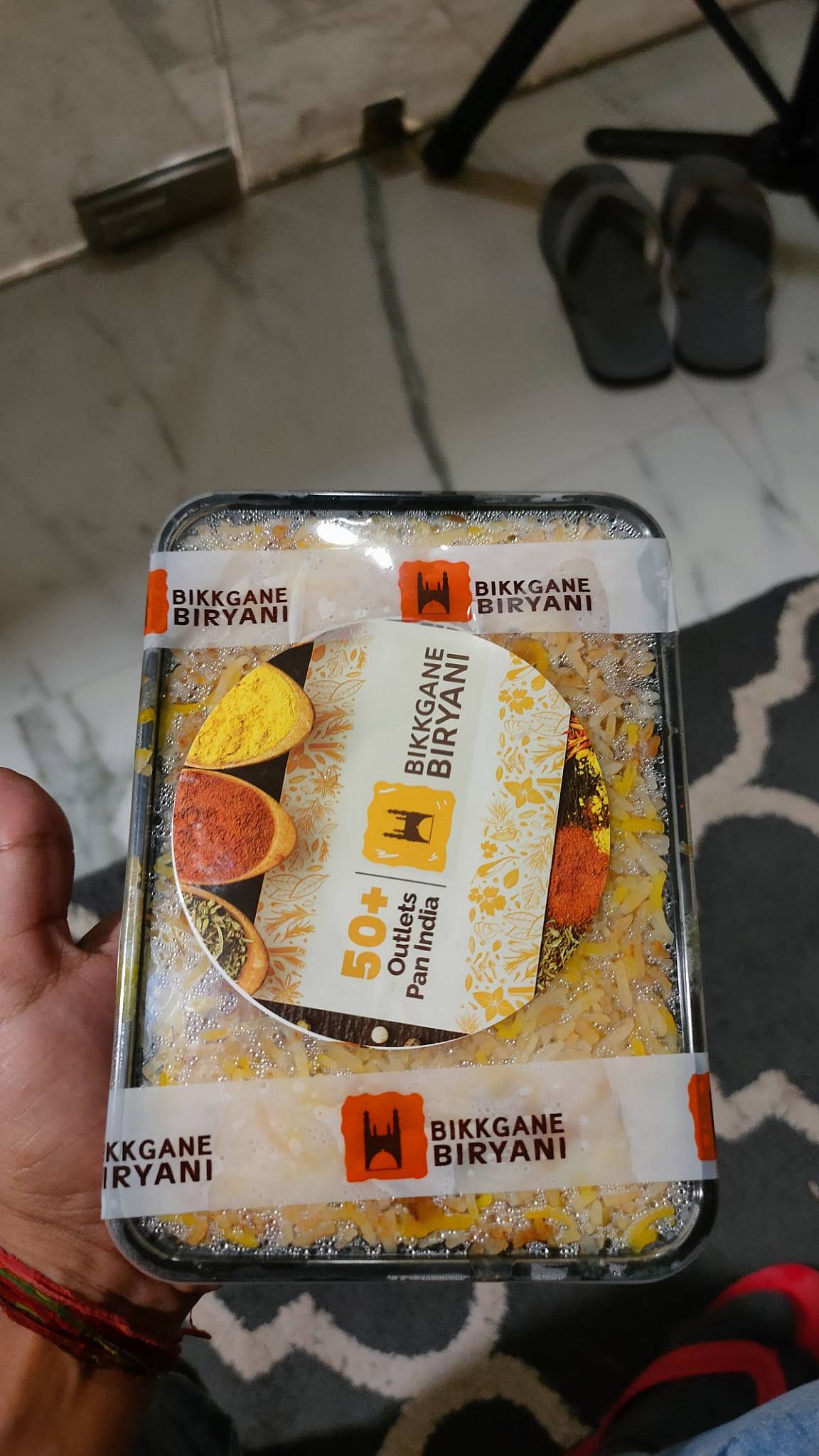 Bikkgane Biryani menu