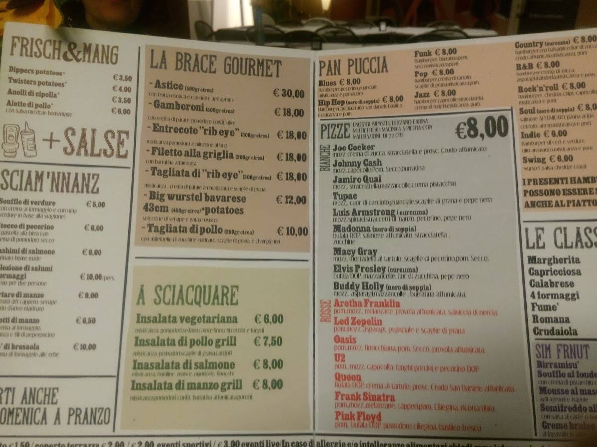 Menu di Birrbante 
