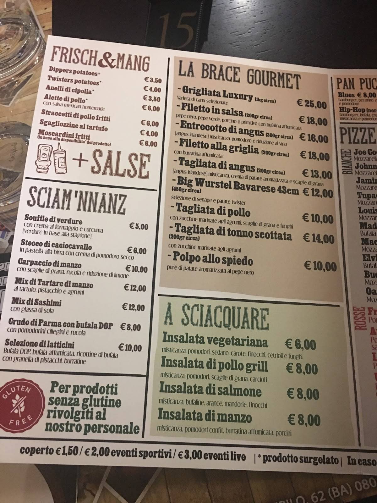 Menu di Birrbante 