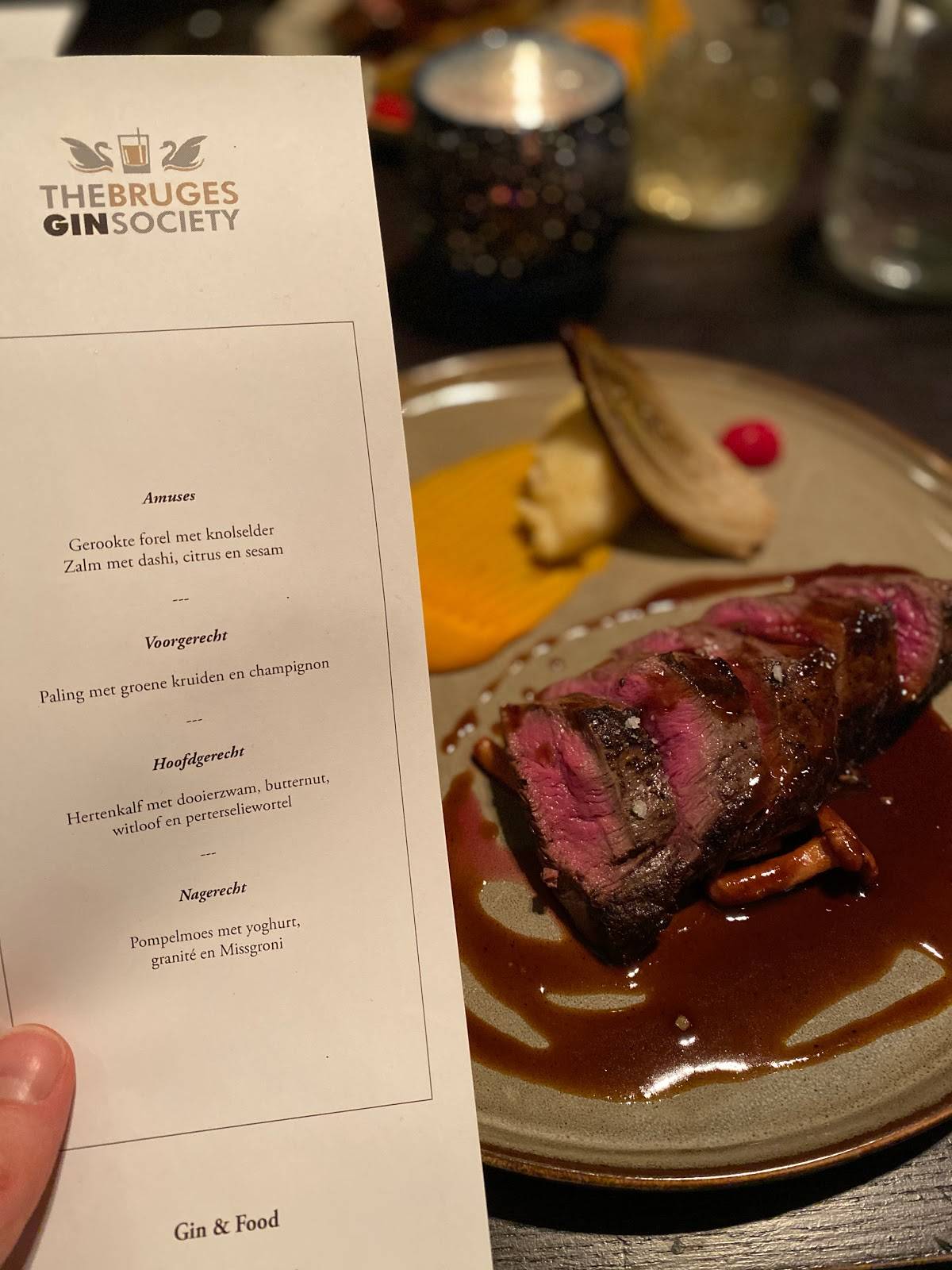 Menu de Bistro Rombaux