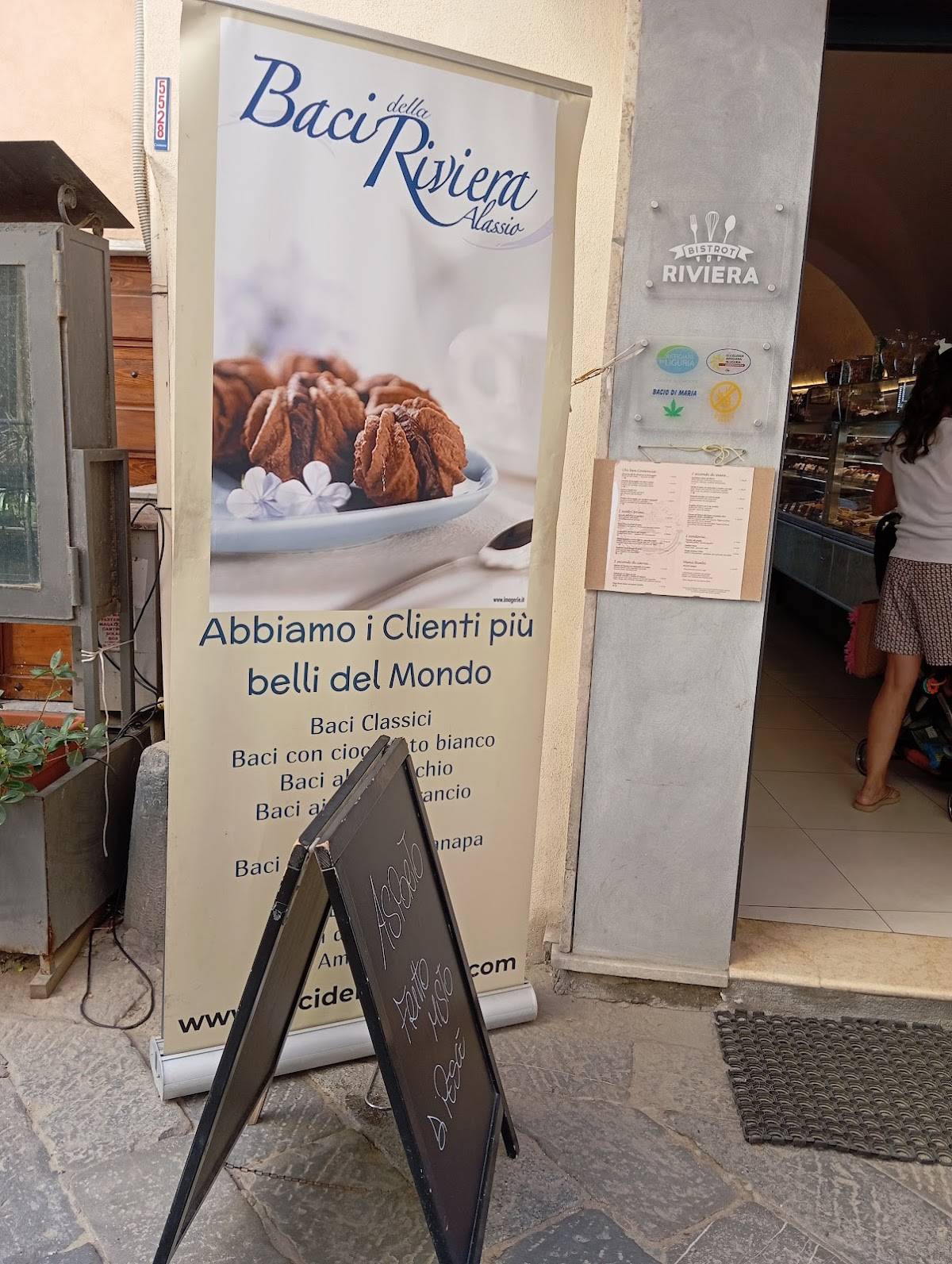 Menu di Baci a tavola 