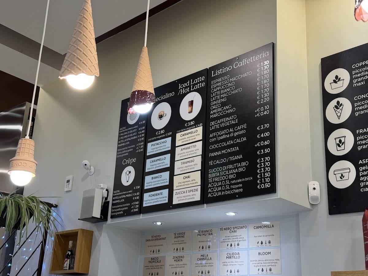 Menu di Gelateria Bloom - Piazza Mazzini (MO) 