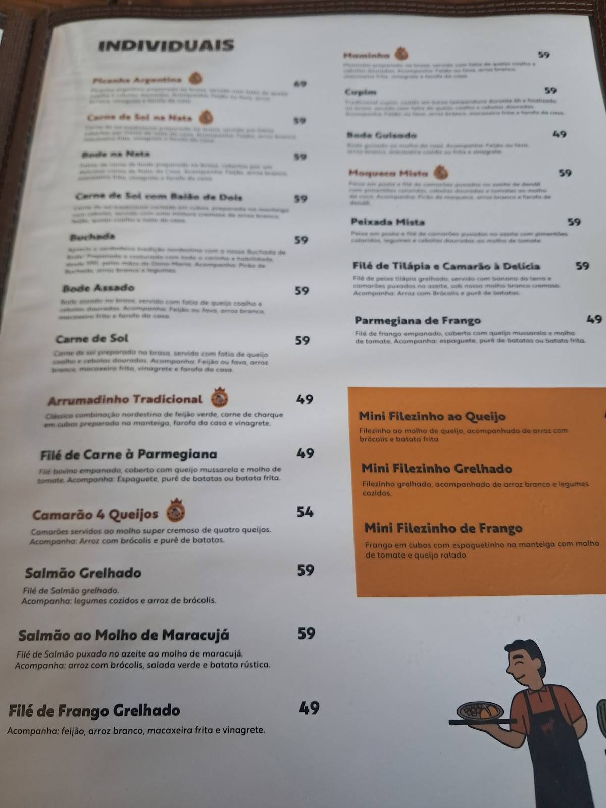 Bode do Nô Boa Viagem cardápio