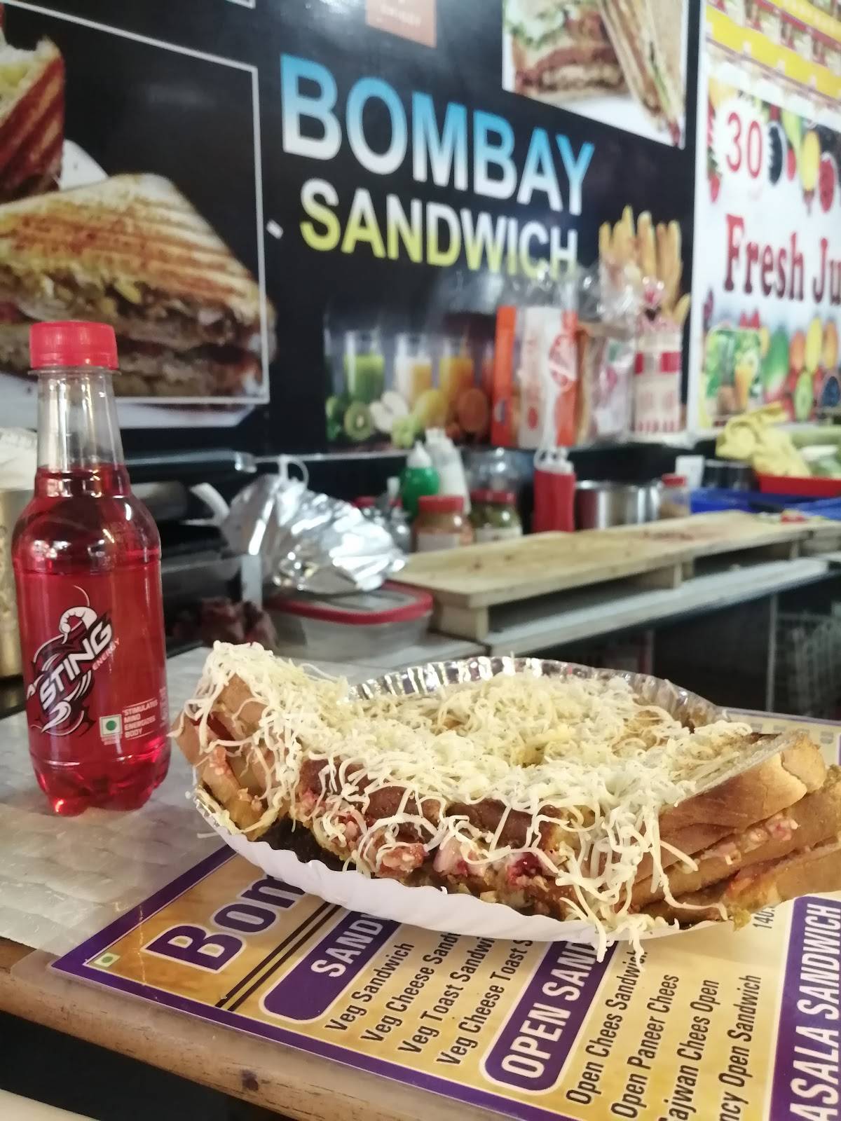 Bombay Sandwich Fresh Juice menu