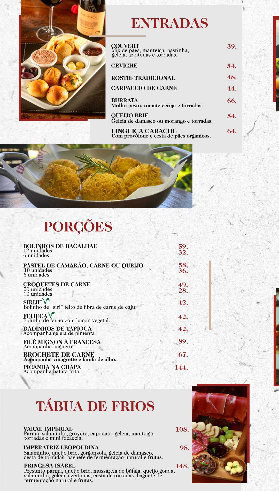 Bordeaux Vinhos & Cia - Itaipava cardápio