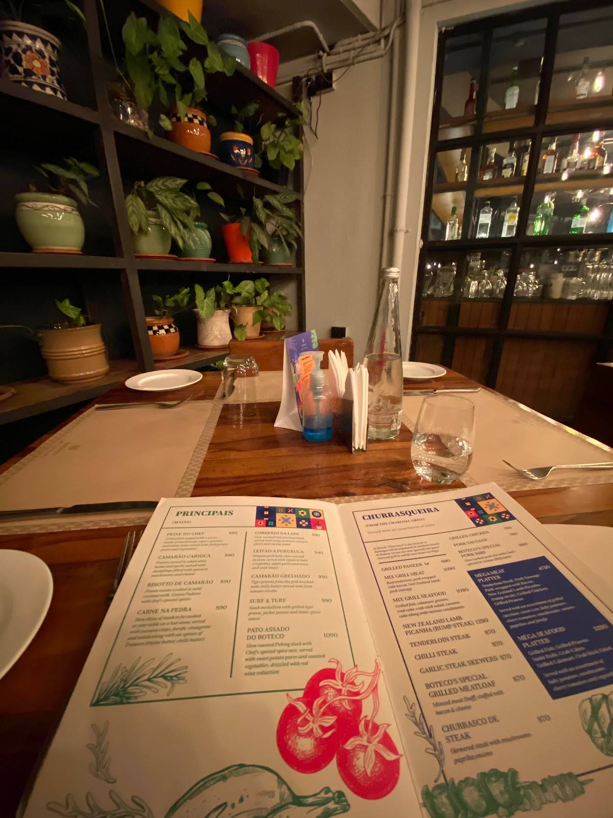 Boteco Tapas Bar & Grill menu