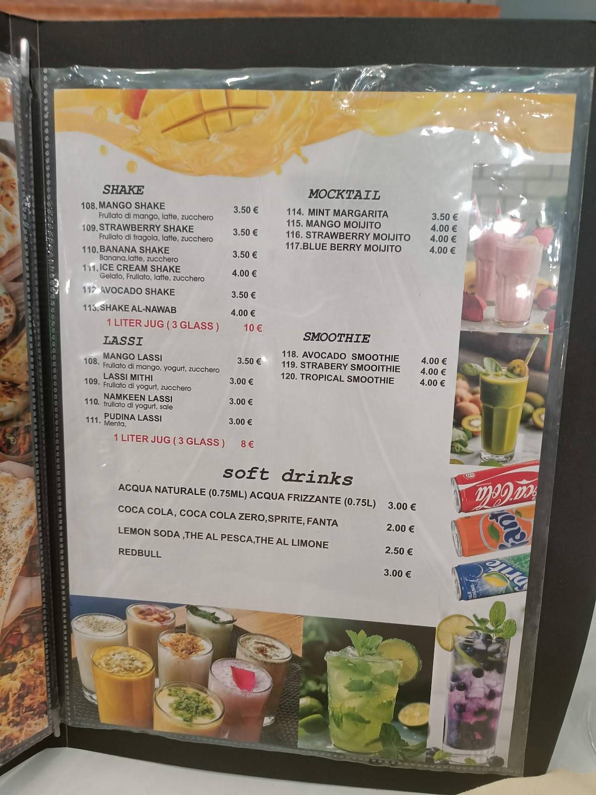 Menu di Al Nawab Ristorante 