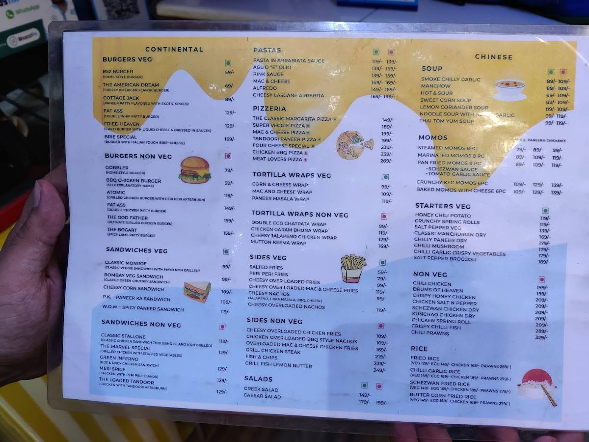 Brie menu
