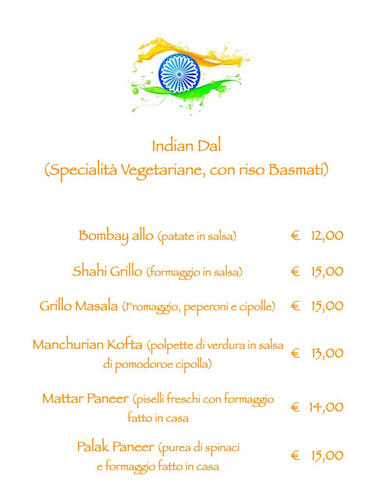 Menu di Ristorante Pizzeria Hotel Grillo Verde 