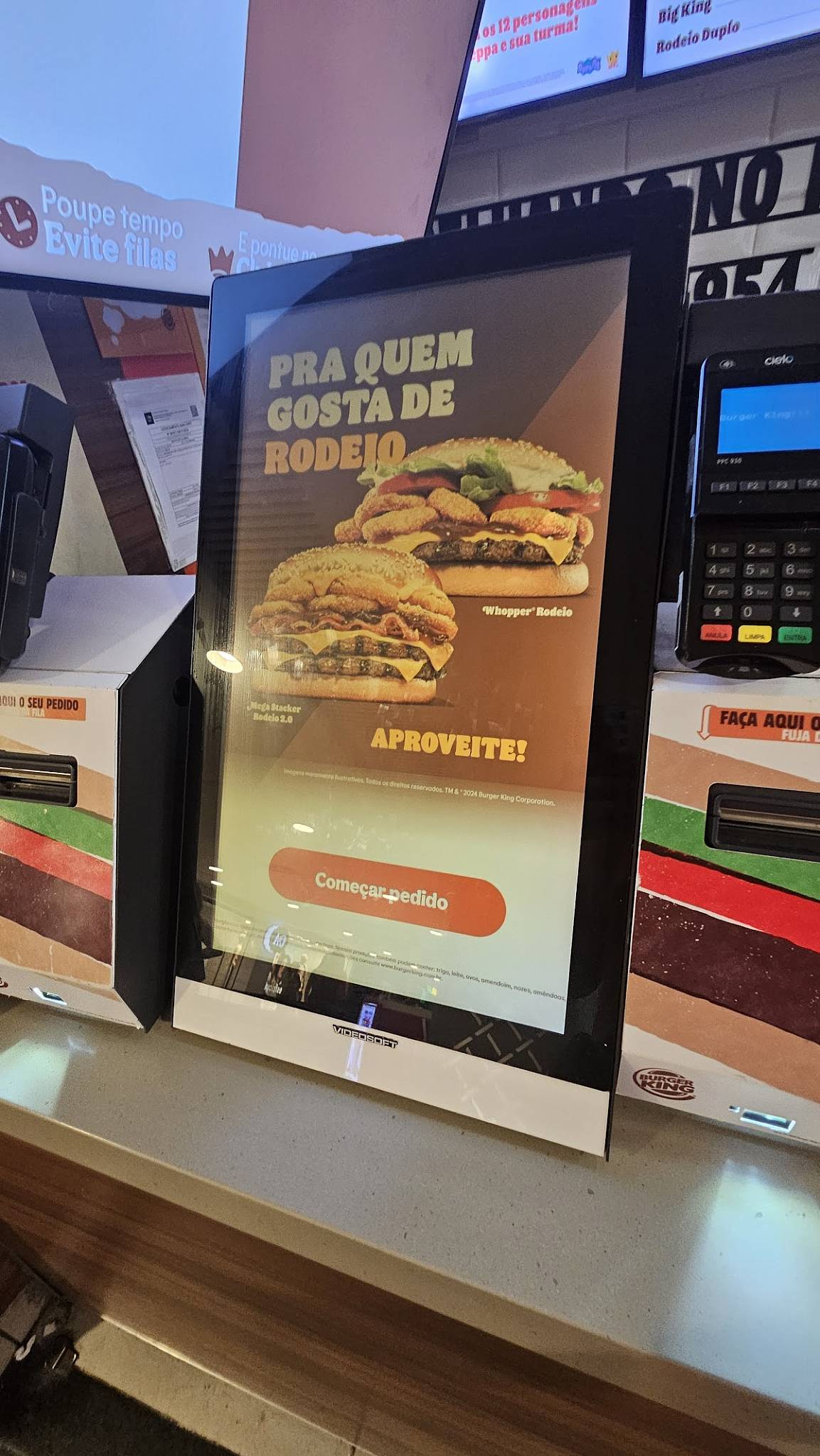 Burger King cardápio
