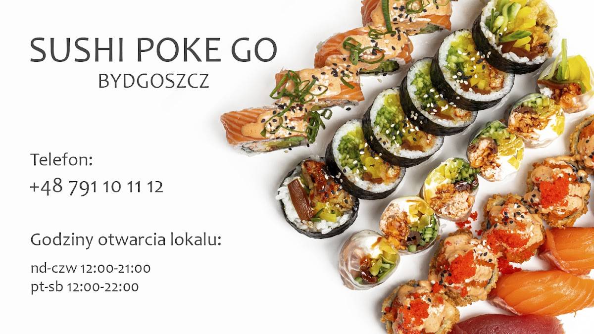 Меню ресторана Sushi Poke Go Bydgoszcz Fordon, Быдгощ