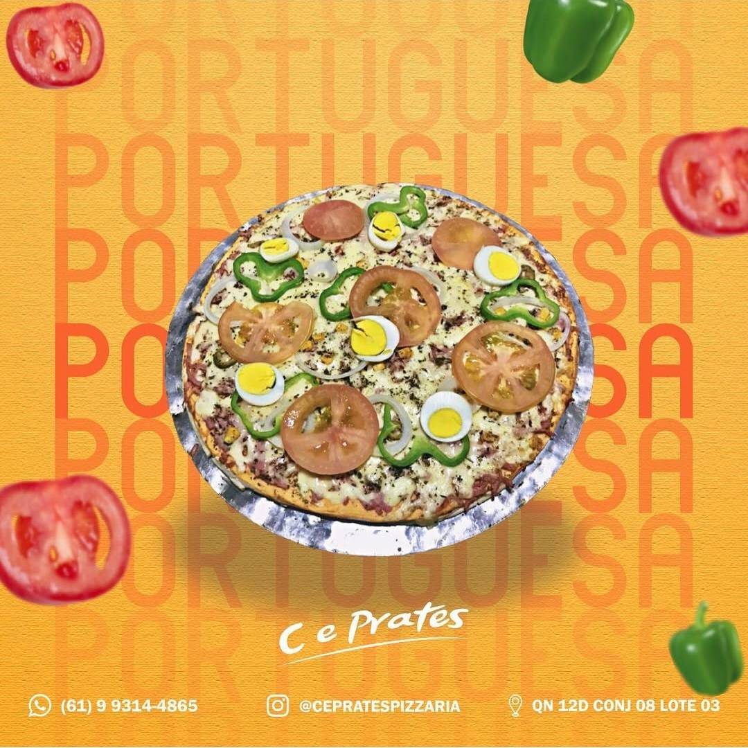 C e Prates Pizzaria - Riacho Fundo 2 cardápio