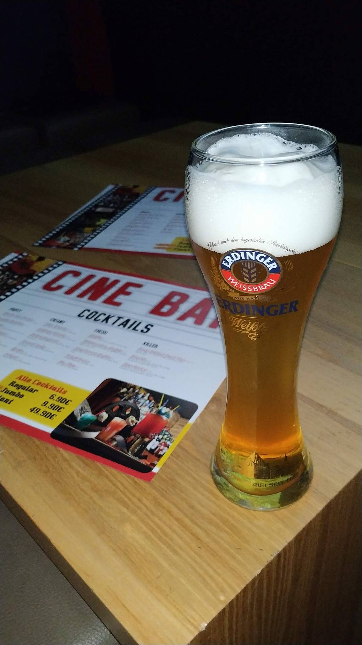 Speisekarte von CINE BAR - Kreuzviertel, Dortmund, Wittekindstraße 4