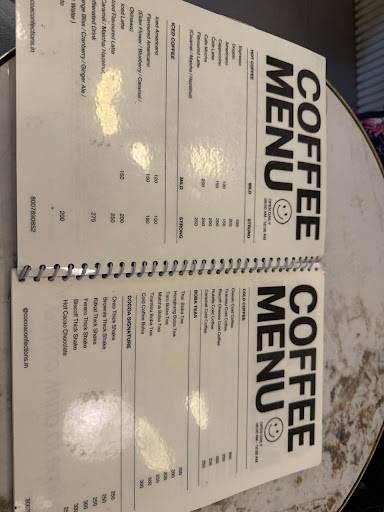 COCOA DESSERT CAFE menu