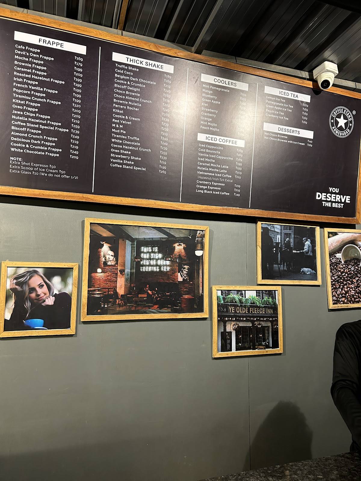 COFFEE STAND - PDPU menu