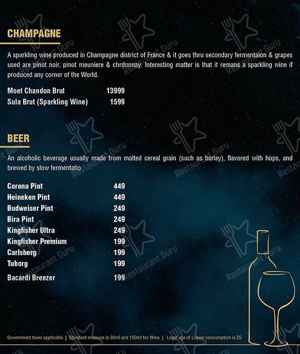 Café 24 - Mind Space Hotel menu