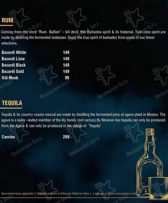 Café 24 - Mind Space Hotel menu