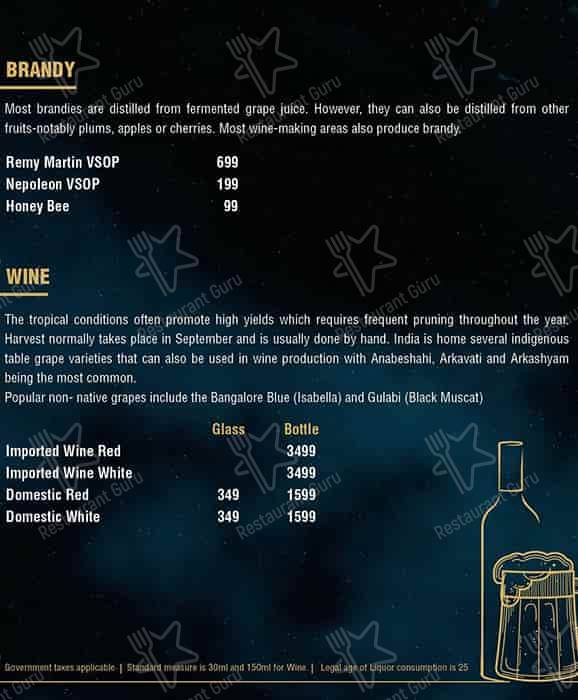 Café 24 - Mind Space Hotel menu