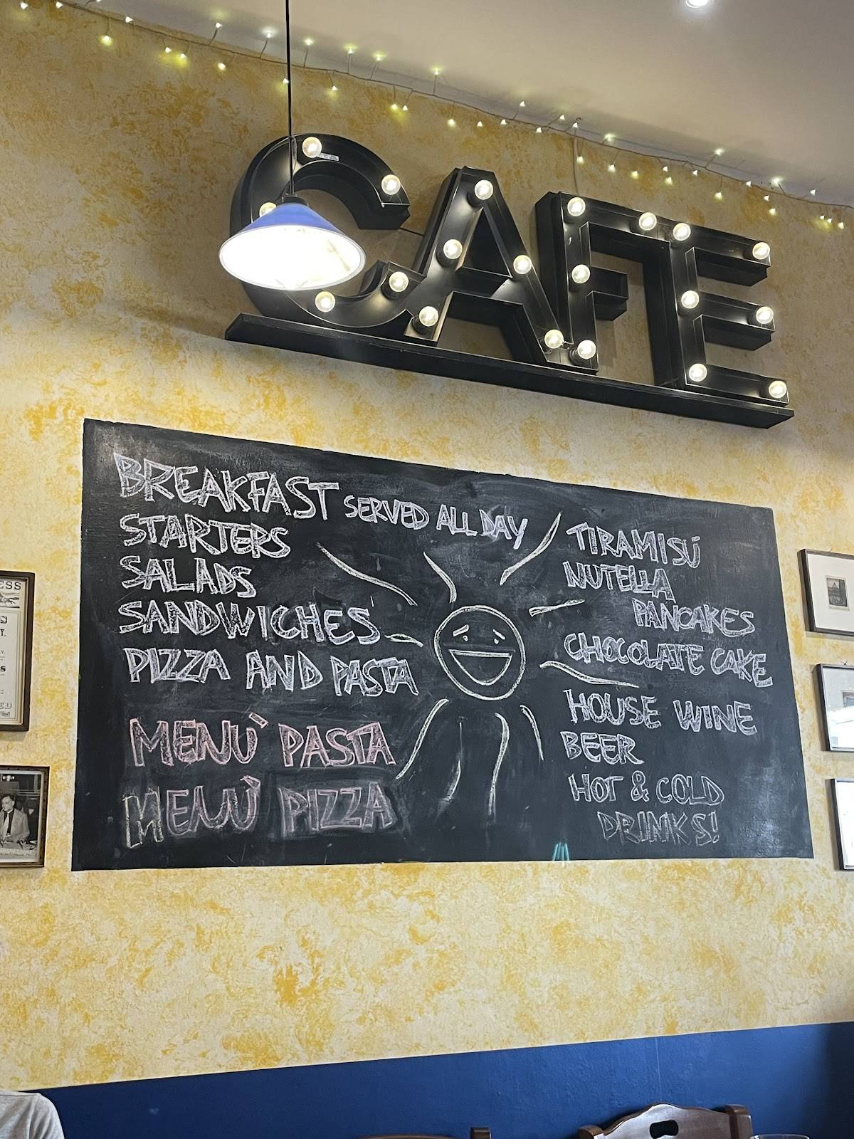 Menu di Cafè Cafè 