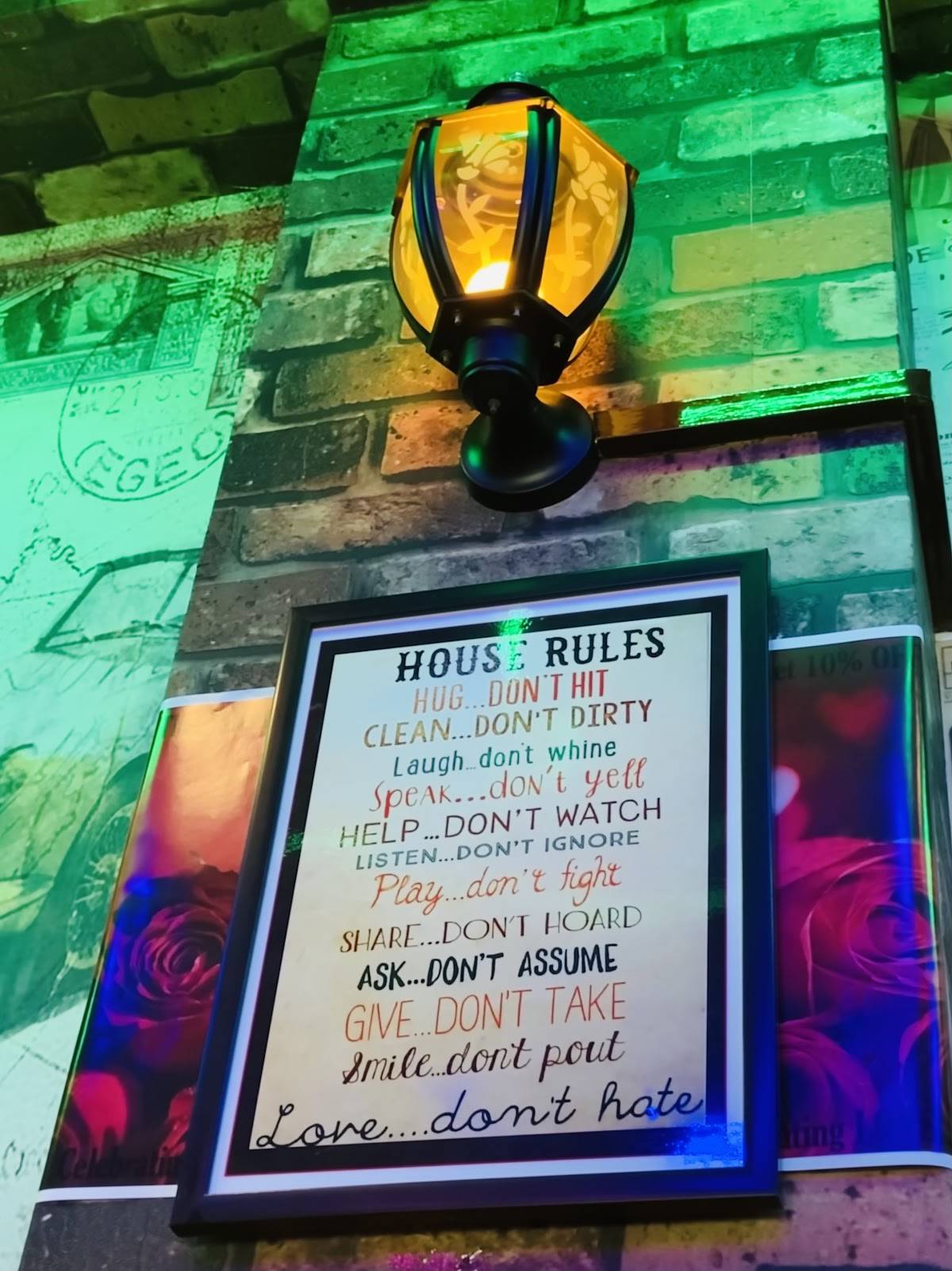 Cafe Quench menu