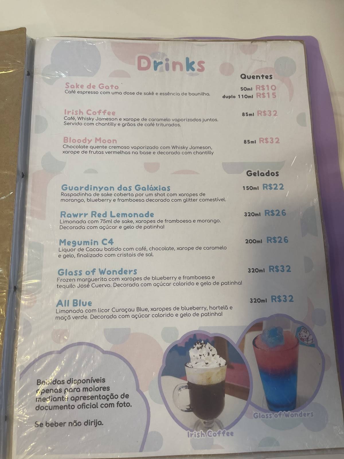 Chest Of Wonders - Maid Café cardápio