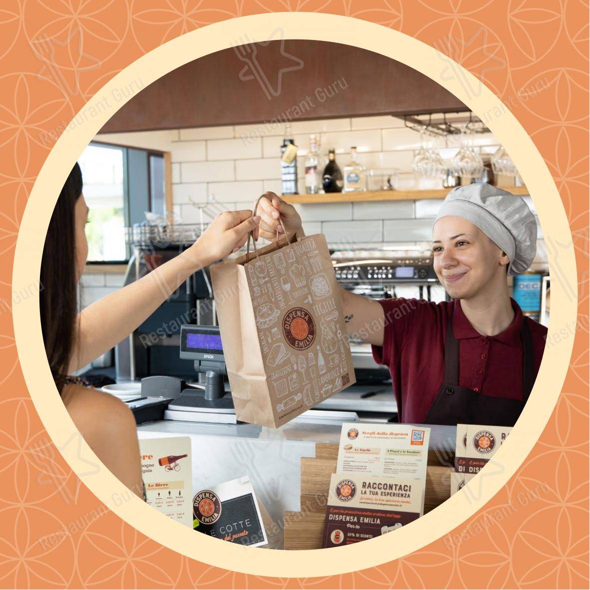 Menu bar per Dispensa Emilia I Gigli Campi Bisenzio ristorante