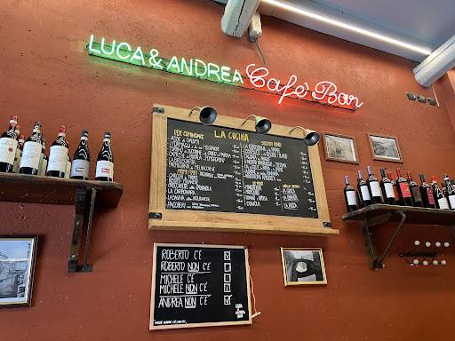 Menu di Luca e Andrea Bar - Ristorante 