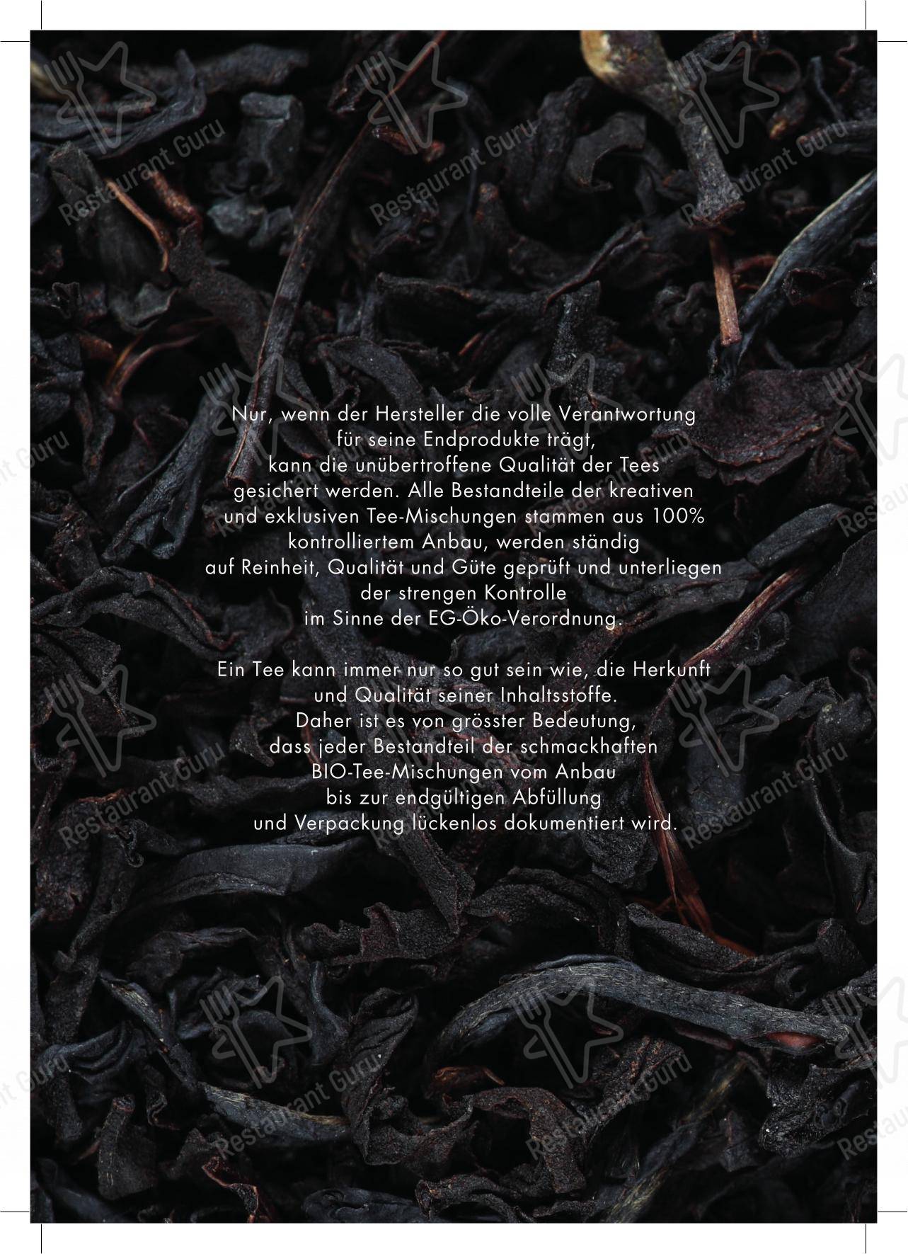 Café Luna in Basilea - Menu