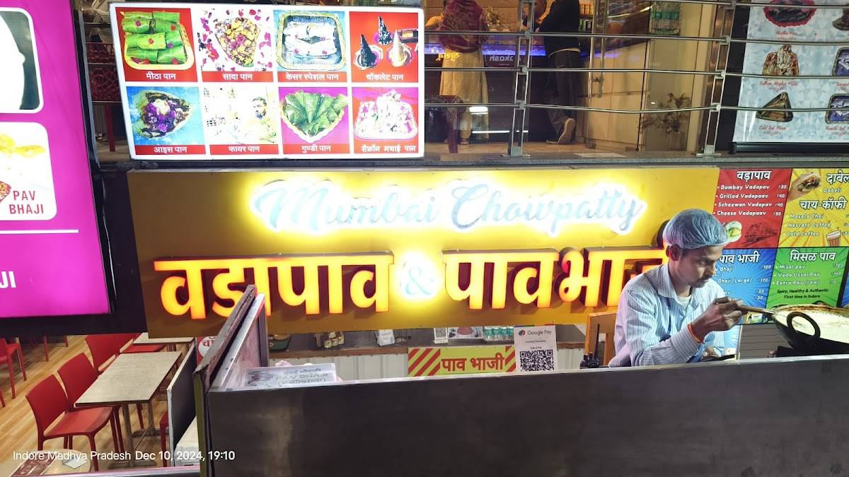 Mumbai Chowpatty menu
