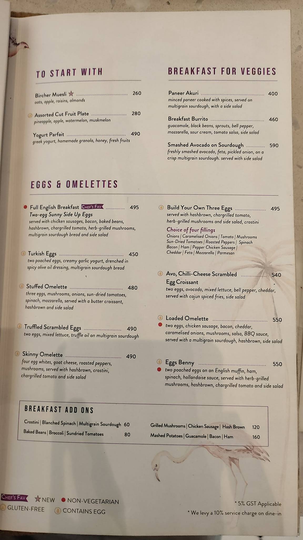 Poetry by Love and Cheesecake menu