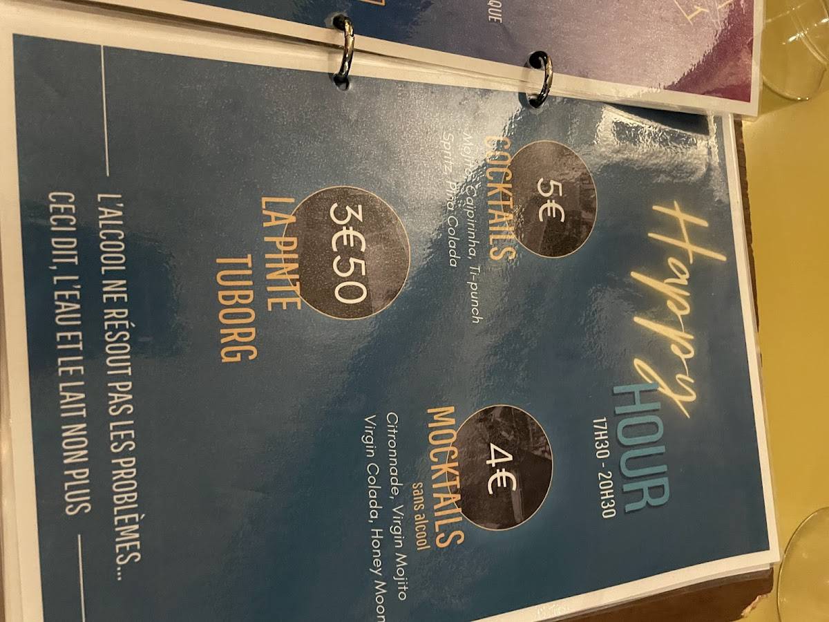 Menu de Restaurant La Compagnie Rodez