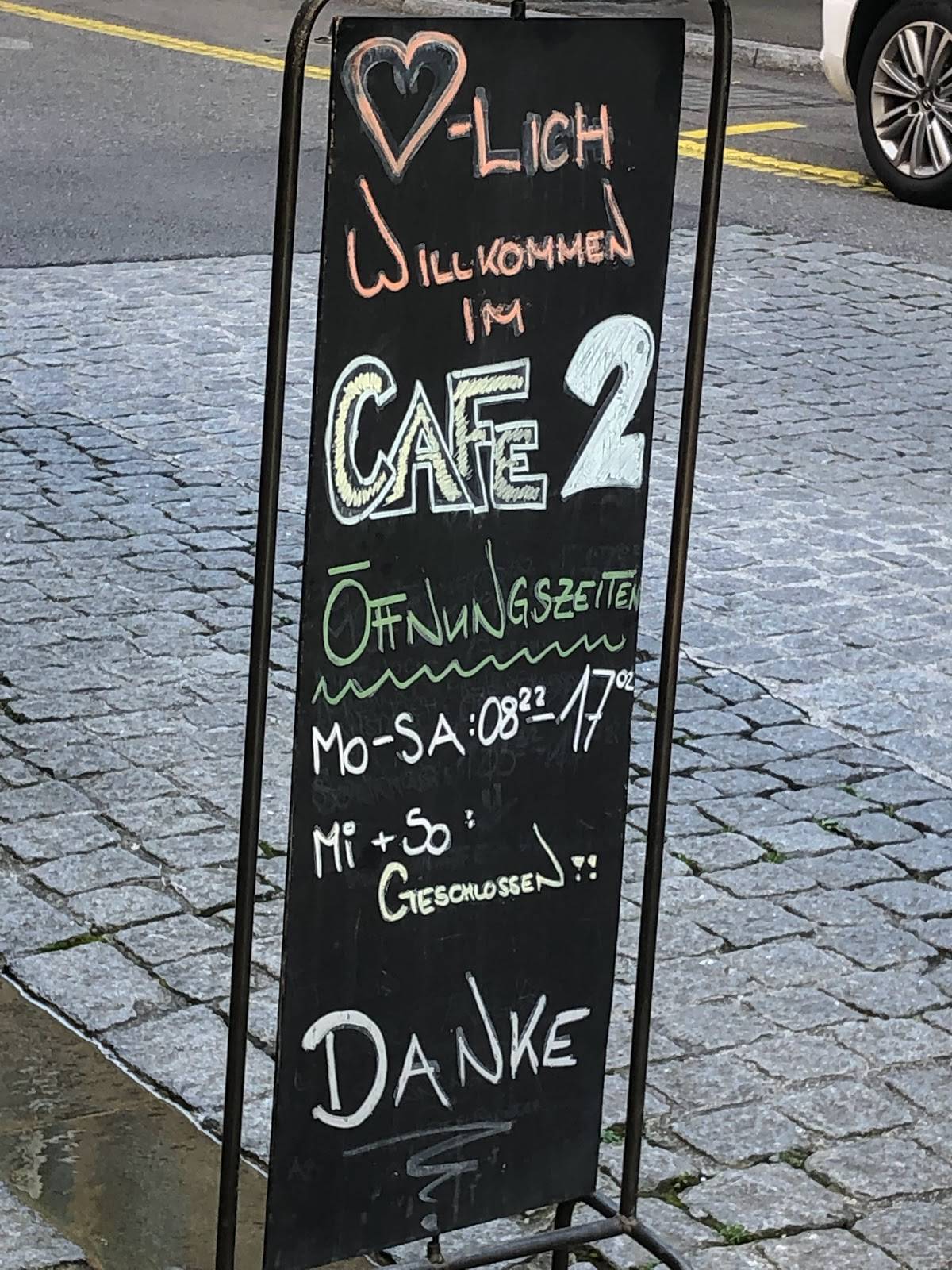 Menu di Cafe Zwei 