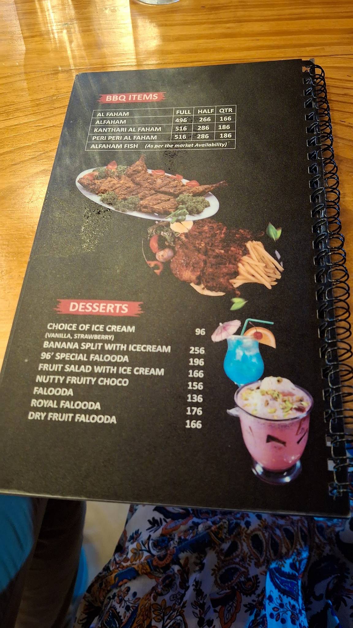 Cafe'96 By Team 96 menu